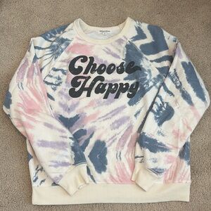 Tie dye sweater